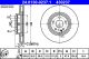 Диск тормозной MERCEDES-BENZ CLA, MERCEDES-BENZ GLA-CLASS, MERCEDES-BENZ A-CLASS, ATE (24013002371)