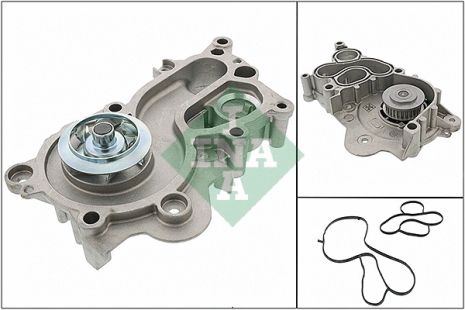 Водяний насос, помпа SKODA SCALA, AUDI A1, VW POLO, INA (538074610)