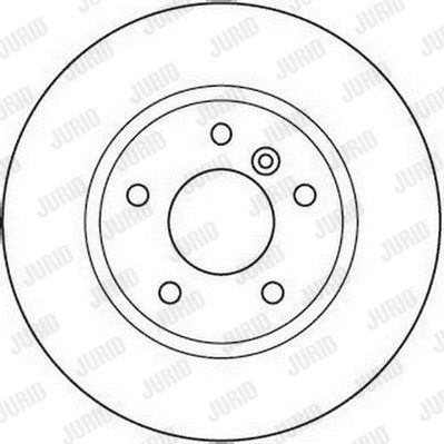 Диск гальмівний LAND ROVER, JURID (562110JC)