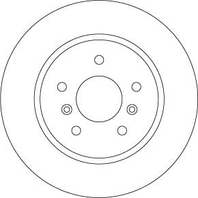 Диск тормозной RENAULT KADJAR, NISSAN QASHQAI, TRW (DF6787)