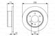 Диск тормозной MERCEDES-BENZ SPRINTER, VW CRAFTER, BOSCH (0986479S05)