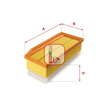 Фильтр воздушный LADA LARGUS, RENAULT CLIO, DACIA DOKKER, SOFIMA (S3A16A)