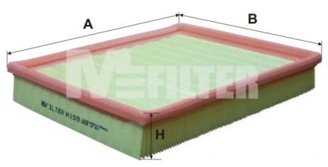 Air Air Opel Omega, M-Filter (K159)