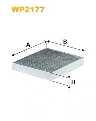 Фільтр салону KIA STONIC, HYUNDAI KONA, WIXFILTRON (WP2177)