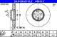 Диск тормозной BMW X6, BMW X5, ATE (24013601132)