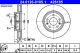 Диск тормозной RENAULT KADJAR, NISSAN QASHQAI, NISSAN X-TRAIL, ATE (24012601851)