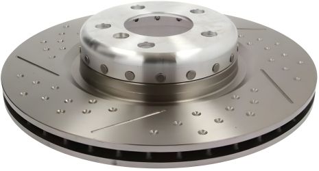 Тормозной диск для BMW 1, BMW 2, BMW 4, TRW (DF6606S)