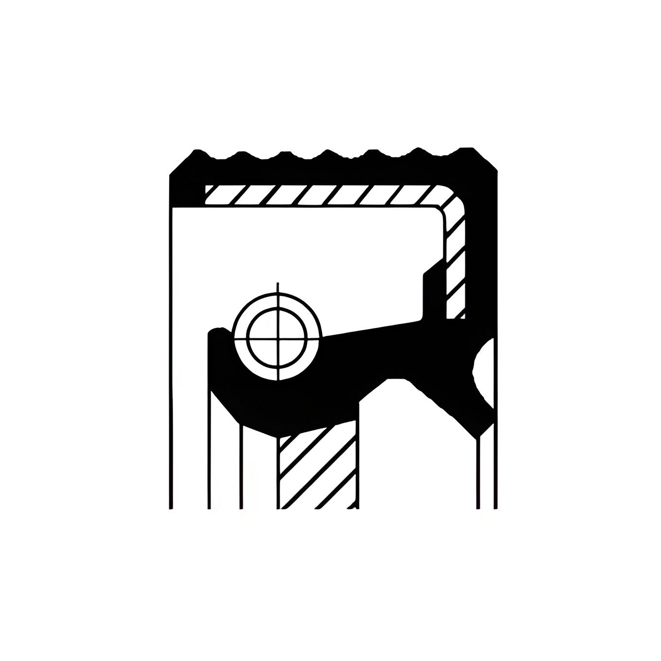 Сальник 42X66X6, CORTECO (20018081B) Сальник 42X66X6, CORTECO (20018081B)