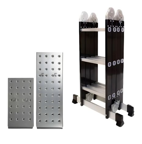 Драбина трансформер 4х3 Aloft MLS-43 + підстильні панелі 2 шт