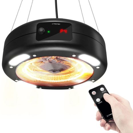 Інфрачервоний обігрівач Trotec IR 1550 SC 1500W + LED Black (1410003812)