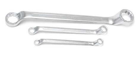 Ключ накидний відігнутий на 75 ° 10х11мм Partner FORSAGE PA-201011