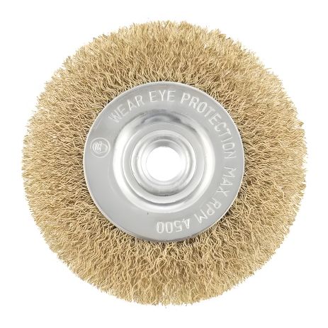 Кордщітка дискова латунна для УШМ 150мм, в блістері Forsage F-BWF006
