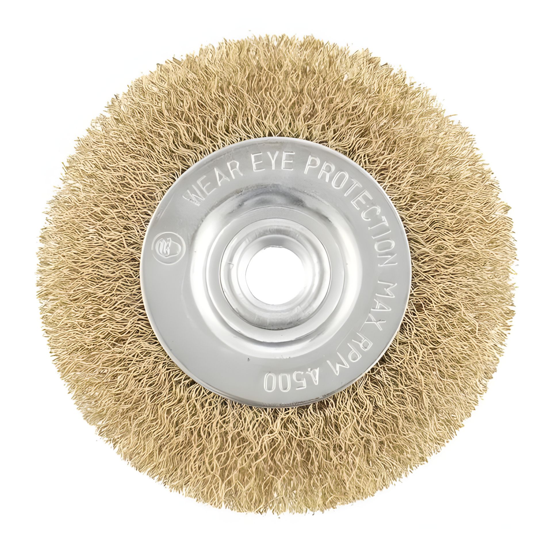 Латунная кордщетка дисковая для УШМ 150 мм, в блистере FORSAGE F-BWF006 Латунная кордщетка дисковая для УШМ 150 мм, в блистере FORSAGE F-BWF006