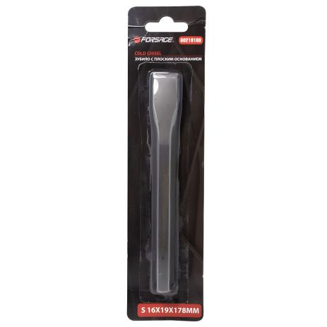 Зубило з основою шестигранною 19мм (L-178мм), у блістері FORSAGE F-60219180 Зубило з основою шестигранною 19мм (L-178мм), у блістері FORSAGE F-60219180