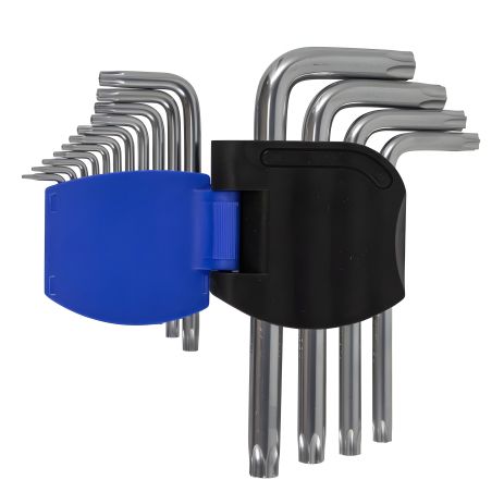 Набор Г-образных ключей TORX с отверстием, 15 предметов FORSAGE F-5151T