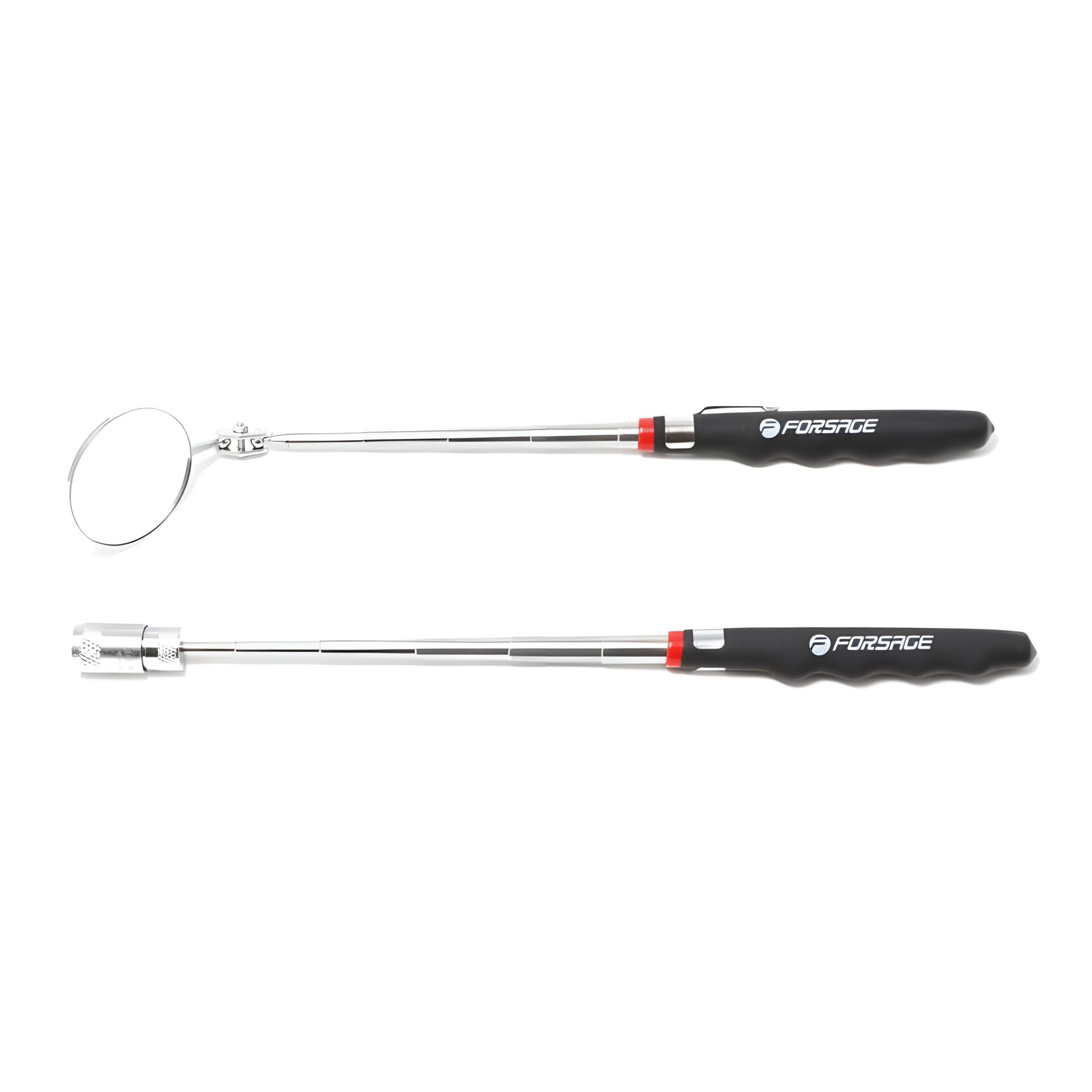 Набор инструментов (зеркало: 245-865мм, магнит с подсветкой: 190-810мм) 2пр., в блистере F-617L2 FORSAGE F-617L2 (F-04J1076)