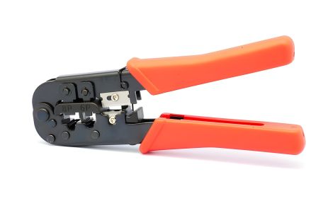 Универсальные клещи для обжима коннекторов 6P (RJ12), 8P (RJ45), FORSAGE F-22422