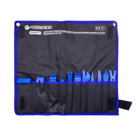 Набір для демонтажу внутрішньої обшивки салону 11 предметів, на полотні Forsage ROCKFORCE F-905M11 - професійний