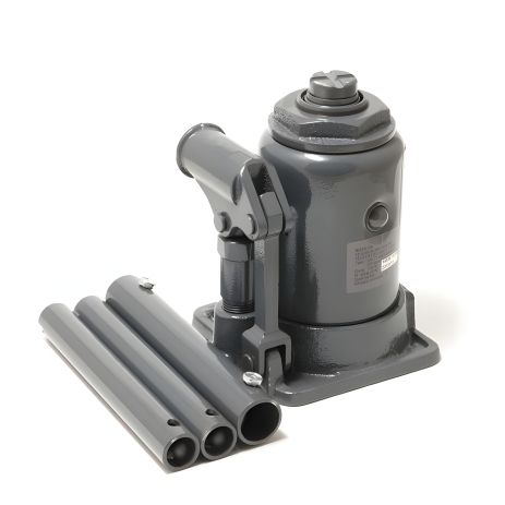 Бутылочный домкрат с двумя штоками, 2т (h min 160мм, h max 380мм) (n) FORSAGE F-TF0202