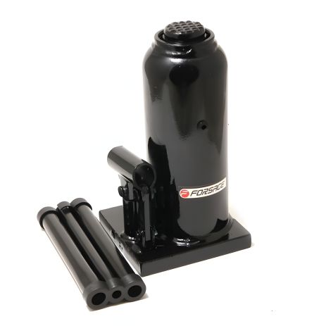Домкрат пляшковий із клапаном 15т (h min 230мм, h max 460мм, хід штока-150мм, хід гвинта-80мм) FORSAGE F-T91504