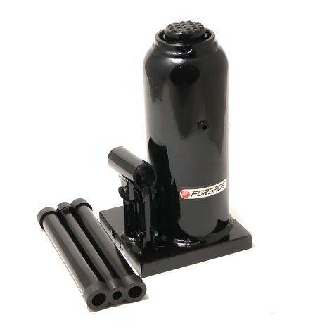Домкрат пляшковий із клапаном 15т (h min 230мм, h max 460мм, хід штока-150мм, хід гвинта-80мм) FORSAGE F-T91504