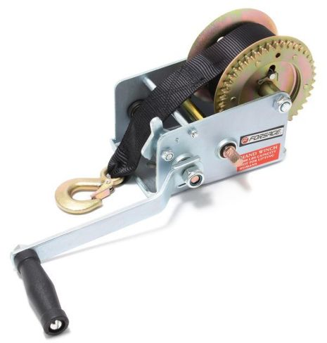 Лебідка ручна барабанна двошвидкісна, 900кг (нейлоновий ремінь, ширина ременя-50мм, довжина ременя-10м) FORSAGE F-TRT1201S Лебідка ручна барабанна двошвидкісна, 900кг (нейлоновий ремінь, ширина ременя-50мм, довжина ременя-10м) FORSAGE F-TRT1201S