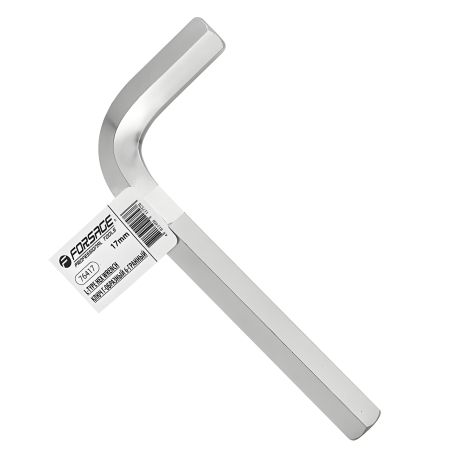 Г-образный ключ: 6-гранный 17 мм (FORSAGE F-76417) Г-образный ключ: 6-гранный 17 мм (FORSAGE F-76417)