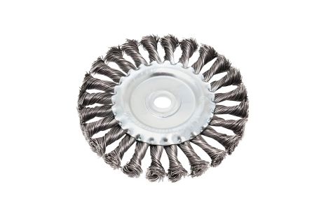 Кордщітка дискова сталева, кручена для УШМ 125 мм, в блістері FORSAGE F-BWF105 Кордщітка дискова сталева, кручена для УШМ 125 мм, в блістері FORSAGE F-BWF105