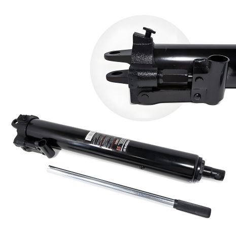 Подовжений гідравлічний циліндр, 5т (загальна довжина - 620мм, хід штока - 500мм) FORSAGE F-1205-1 Подовжений гідравлічний циліндр, 5т (загальна довжина - 620мм, хід штока - 500мм) FORSAGE F-1205-1