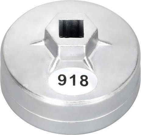 Съемник масляного фильтра "крышка" 74мм х 15гр ROCKFORCE FORSAGE RF-10687415