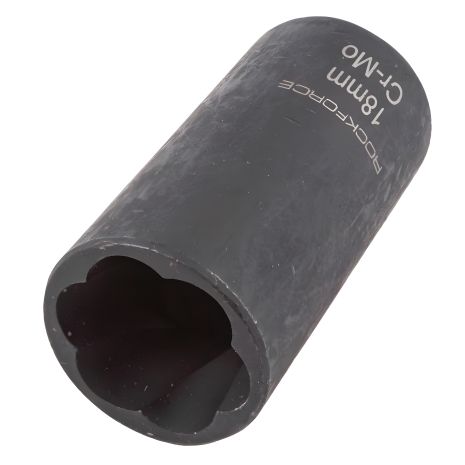 ROCKFORCE головка-екстрактор для пошкоджених болтів/гайок 18ммх50мм, 1/2" (RF-90618) на пластиковому утримувачі