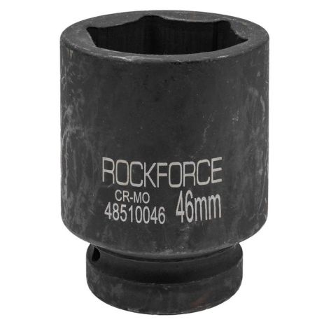 Головка ударна глибока 46мм (6гр), 1" ROCKFORCE RF-48510046