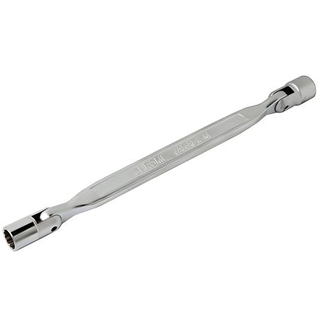 Двухсторонний торцевой ключ 8х9мм с шарнирной головкой, ROCKFORCE RF-7520809