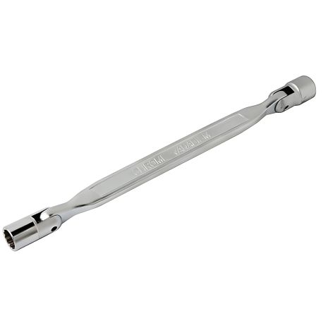 Двухсторонний торцевой ключ 8х9мм с шарнирной головкой, ROCKFORCE RF-7520809
