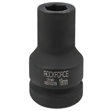 Головка ударна глибока 19мм 1" ROCKFORCE RF-48510019