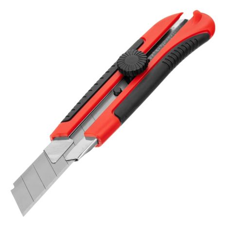 Нож универсальный 25мм, в блистере ROCKFORCE RF-5055P25