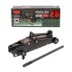 Гидравлический подкатной домкрат 2,5т (135-387мм) ROCKFORCE RF-TH22501