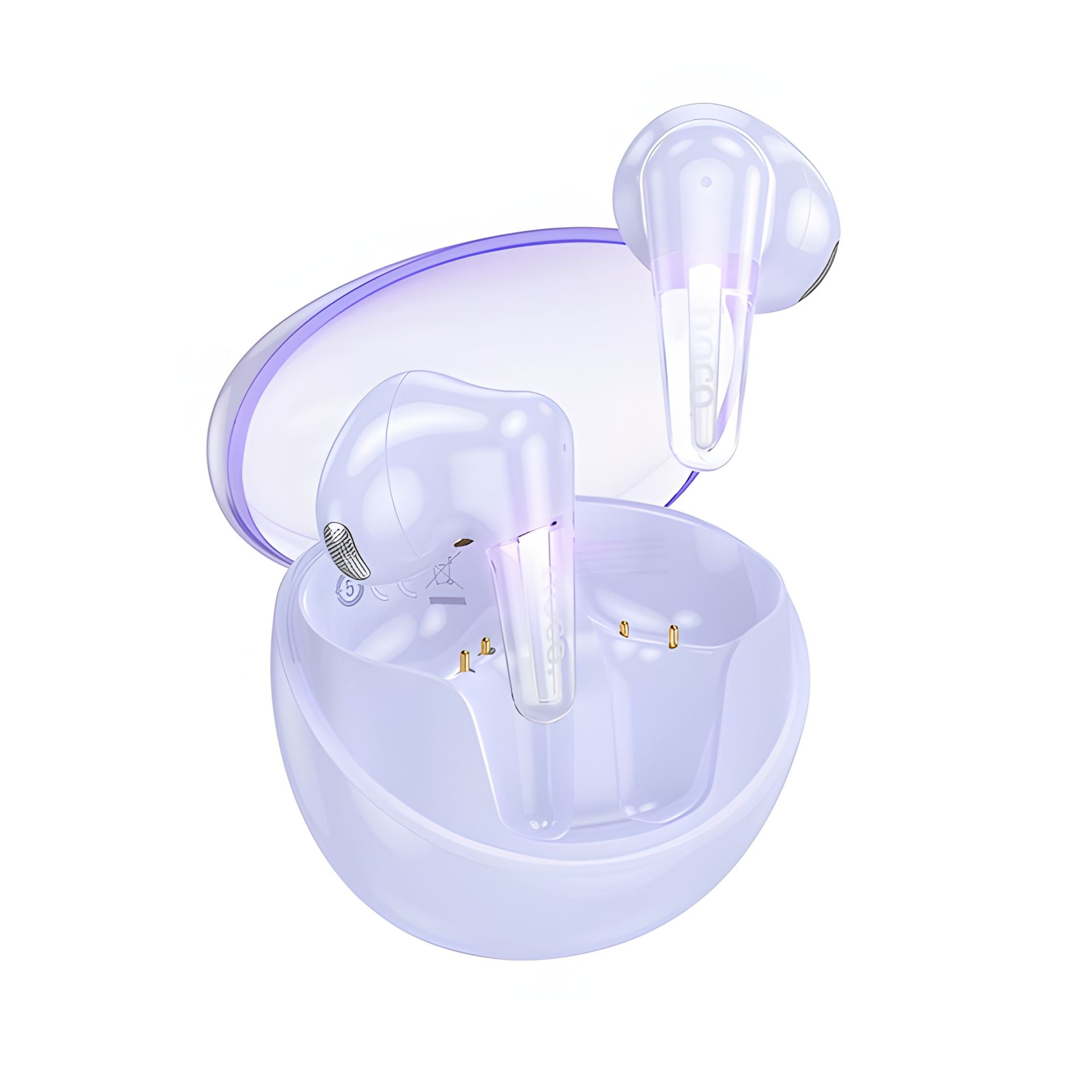 Наушники безпроводные HOCO EW202 Magic true wireless BT headset |BT5.4, 35/350mAh, 6ч, ipx4| фиолетовые Наушники безпроводные HOCO EW202 Magic true wireless BT headset |BT5.4, 35/350mAh, 6ч, ipx4| фиолетовые