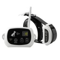 Бездротовий електронний паркан з 1-м нашийником для собак KD-661, білий Pet Бездротовий електронний паркан з 1-м нашийником для собак KD-661, білий Pet