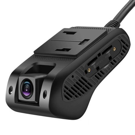 Автомобильный видеорегистратор с 4G + WIFI + GPS Jimi JC400P Aivision Cam с online передачей видео через интернет (2-я камера встроена в корпус)