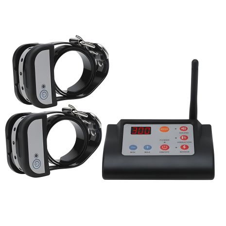 Бездротовий паркан і нашийник для дресирування двох собак Petguider 883-2 (з двома нашийниками) Бездротовий паркан і нашийник для дресирування двох собак Petguider 883-2 (з двома нашийниками)