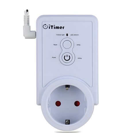 Умная GSM розетка с температурным датчиком и СМС управлением Waytronic iTimer (русская версия)