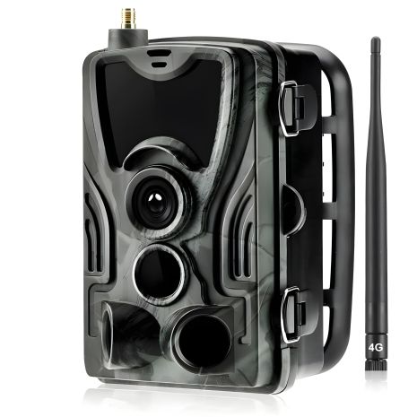 Фотопастка для полювання Suntek HC-801Pro, 4G камера з передачею 4K відео у смартфон, 30мп фото