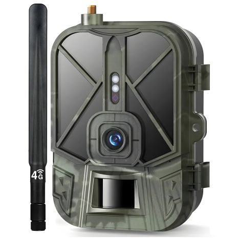 4G фотопастка камера для полювання з акумулятором 8000 мАг Suntek HC-940Pro, передача 4К відео на смартфон