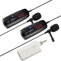 Мікрофон для телефону, смартфона с 2-ма мікрофонами Savetek P8-UHF, безпровідний, до 50 метрів
