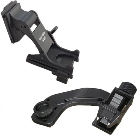 Комплект NVG крепления на шлем Rhino mount + металлический адаптер J-arm для монокуляра ночного виденья PVS-14 Комплект NVG крепления на шлем Rhino mount + металлический адаптер J-arm для монокуляра ночного виденья PVS-14