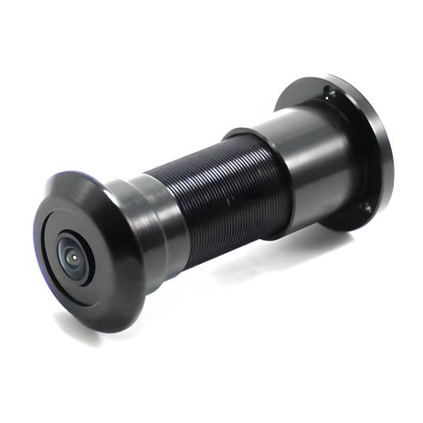 WiFi відеовічко з датчиком руху, підсвіткою і записом Nectronix DW-305W, чорний, Tuya Smart App