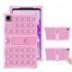 Чохол SoftGel Kids дитячий pop-it Samsung Galaxy Tab A11 SM X130 X135 Світло-рожевий