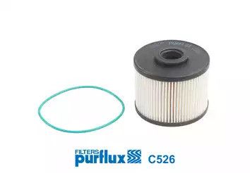 Фільтр паливний 2.0HDi/TDCi Scudo/Expert 11-/308-407 09-/C4/C5 09-/Focus 11-, PURFLUX (C526)