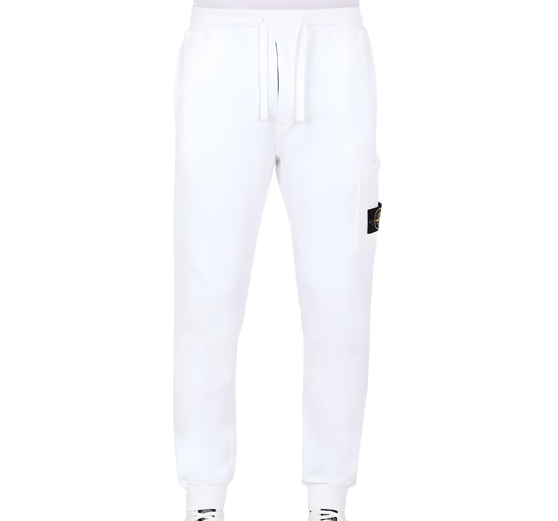 Stone Island джогери штани у білому кольорі Stone Island джогери штани у білому кольорі